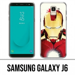 Samsung Galaxy J6 Hülle - Iron Man Paintart