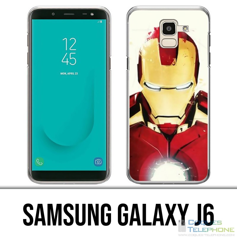 Coque Samsung Galaxy J6 - Iron Man Paintart