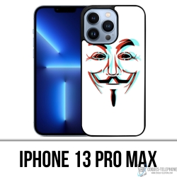 Coque iPhone 13 Pro Max - Anonymous 3D