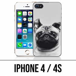 IPhone 4 / 4S Fall - Hund Mops Ohren