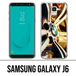 Carcasa Samsung Galaxy J6 - llanta cromada Bmw