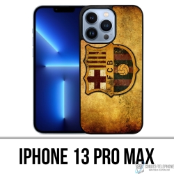 Coque iPhone 13 Pro Max - Barcelone Vintage Football