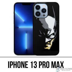 Carcasa para iPhone 13 Pro Max - Cara pintada de Batman