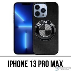Custodia IPhone 13 Pro Max - Bmw Logo Carbon