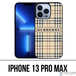 Coque iPhone 13 Pro Max - Burberry