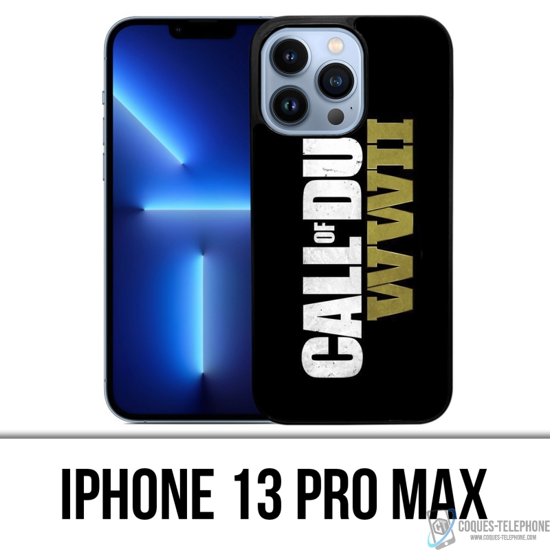 Custodia per iPhone 13 Pro Max - Logo Call Of Duty Ww2