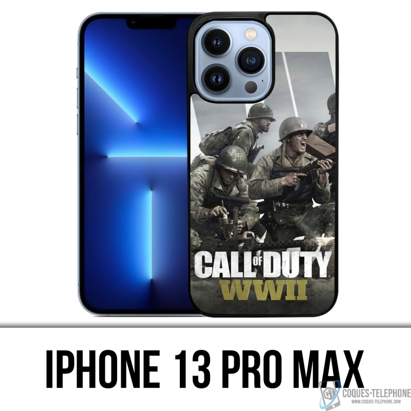 Coque iPhone 13 Pro Max - Call Of Duty Ww2 Personnages