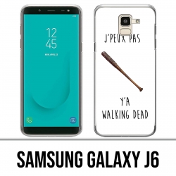 Samsung Galaxy J6 Case - Jpeux Pas Walking Dead