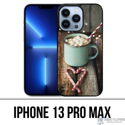 Funda para iPhone 13 Pro Max - Chocolate caliente con malvavisco