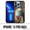 Custodia per iPhone 13 Pro Max - Marshmallow al cioccolato caldo