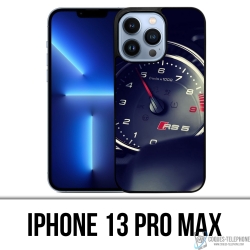 Coque iPhone 13 Pro Max - Compteur Audi Rs5