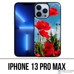 Custodia IPhone 13 Pro Max - Papaveri 1