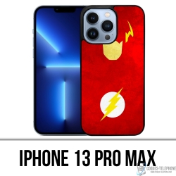 Custodia per iPhone 13 Pro Max - Dc Comics Flash Art Design