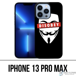 Coque iPhone 13 Pro Max - Disobey Anonymous
