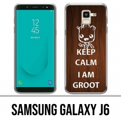 Coque Samsung Galaxy J6 - Keep Calm Groot