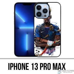 Coque iPhone 13 Pro Max - Football France Pogba Dessin