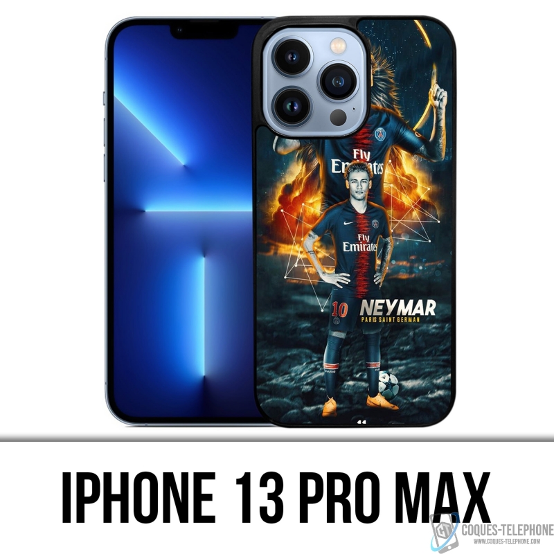 Cover iPhone 13 Pro Max - Calcio Psg Neymar Victoire