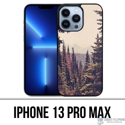 Funda para iPhone 13 Pro Max - Bosque de abetos