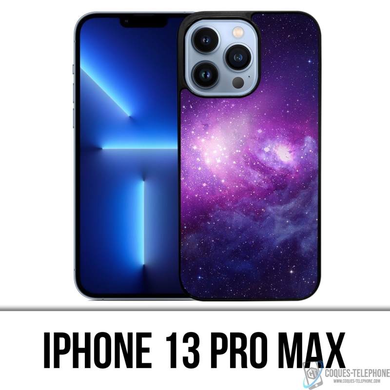 Coque iPhone 13 Pro Max - Galaxie Violet
