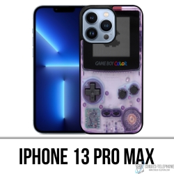 Custodia IPhone 13 Pro Max - Game Boy Colore Viola