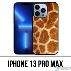 Custodia IPhone 13 Pro Max - Pelliccia Giraffa