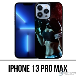 Coque iPhone 13 Pro Max - Girl Boxe