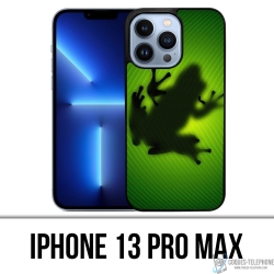 Custodia per iPhone 13 Pro Max - Rana foglia