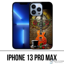 Coque iPhone 13 Pro Max - Guns N Roses Guitare