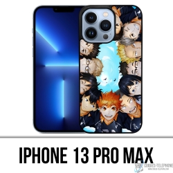 Coque iPhone 13 Pro Max - Haikyuu Team