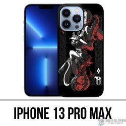 Coque iPhone 13 Pro Max - Harley Queen Carte
