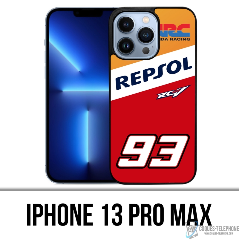 Coque iPhone 13 Pro Max - Honda Repsol Marquez