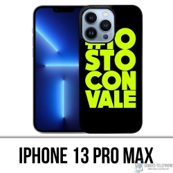 Cover iPhone 13 Pro Max - Io Sto Con Vale Motogp Valentino Rossi