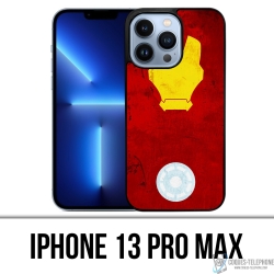 Coque iPhone 13 Pro Max - Iron Man Art Design