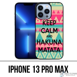 IPhone 13 Pro Max case - Keep Calm Hakuna Mattata