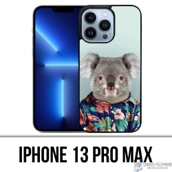 Funda para iPhone 13 Pro Max - Disfraz de Koala
