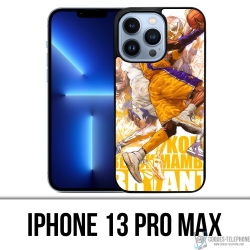 Coque iPhone 13 Pro Max - Kobe Bryant Cartoon Nba