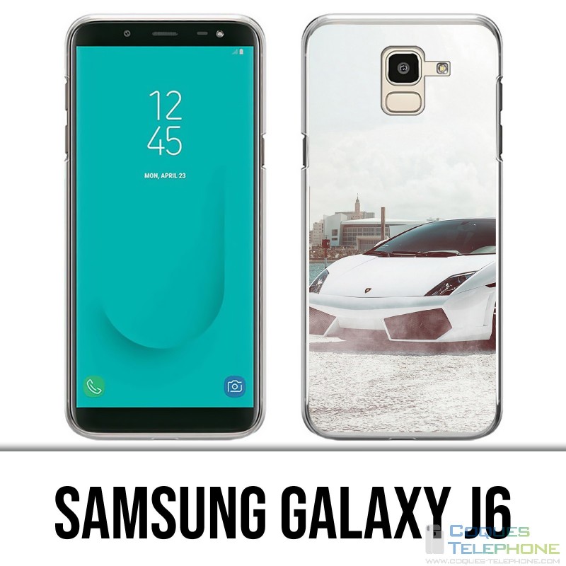 Samsung Galaxy J6 Case - Lamborghini Car