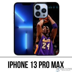 Coque iPhone 13 Pro Max - Kobe Bryant Tir Panier Basketball Nba