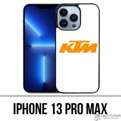 Coque iPhone 13 Pro Max - Ktm Logo Fond Blanc