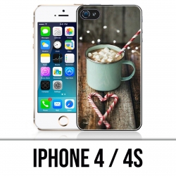 Custodia per iPhone 4 / 4S - Marshmallow al cioccolato caldo