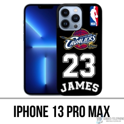 Custodia per iPhone 13 Pro Max - Lebron James nera