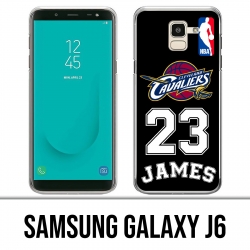 Coque Samsung Galaxy J6 - Lebron James Noir