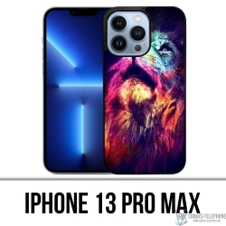 Coque iPhone 13 Pro Max - Lion Galaxie