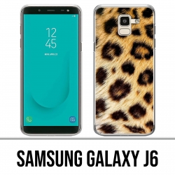 Samsung Galaxy J6 Hülle - Leopard