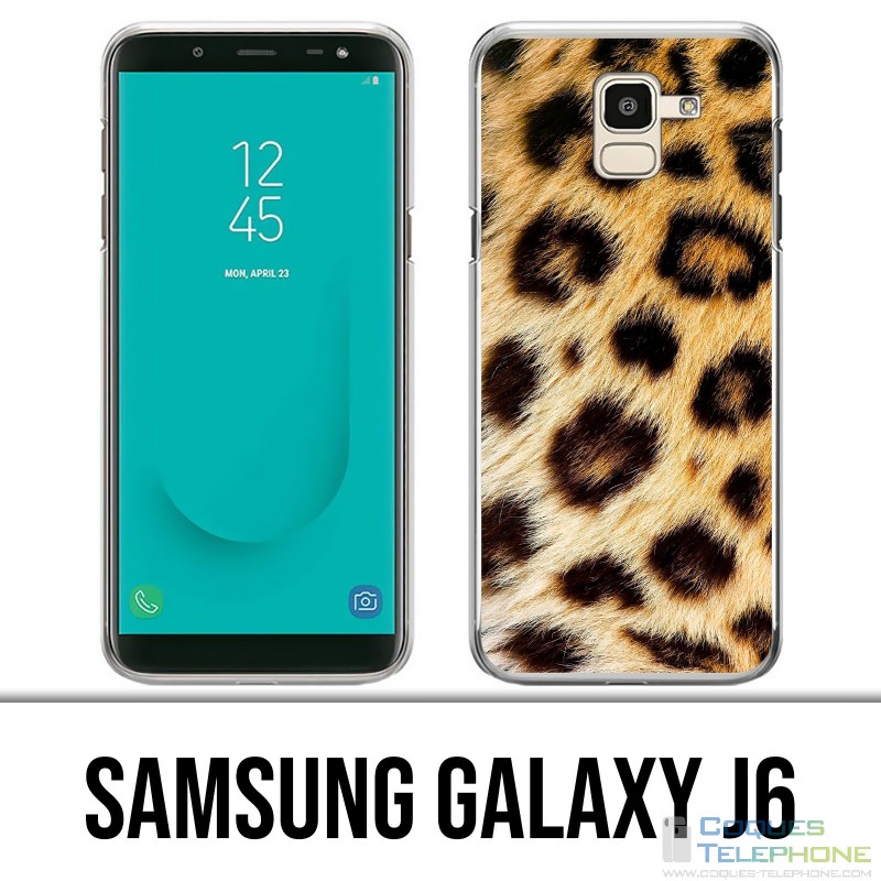 Funda Samsung Galaxy J6 - Leopard