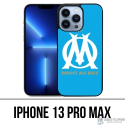 Custodia IPhone 13 Pro Max - Logo Om Marsiglia Blu