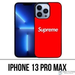 Custodia per iPhone 13 Pro Max - Logo Supreme