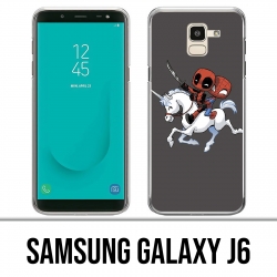 Samsung Galaxy J6 Case - Unicorn Deadpool Spiderman