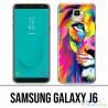 Samsung Galaxy J6 case - Multicolored Lion