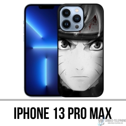 Coque iPhone 13 Pro Max - Naruto Noir Et Blanc